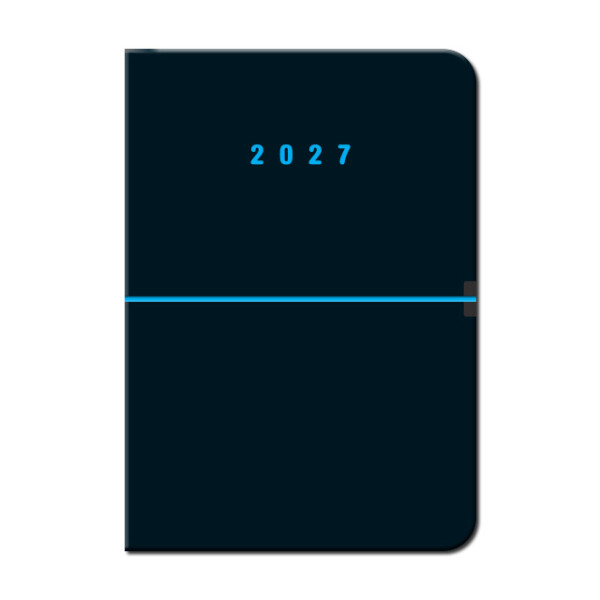 Weekly diary A5 CAPRI Black 2027