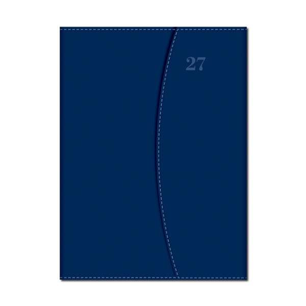Weekly diary A5 MAGNETIC blue 2027