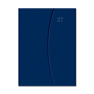 Weekly diary A5 MAGNETIC blue 2027 - Reklamnepredmety