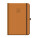 Daily diary A5 FLORENCIA brown with elastic band 2027