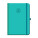 Weekly diary A5 FLORENCIA menthol with eraser 2027