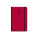 Mini diary A6 FLORENCIA red with elastic band 2027