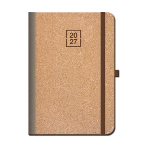 Daily diary A5 CORK 2027 - Reklamnepredmety