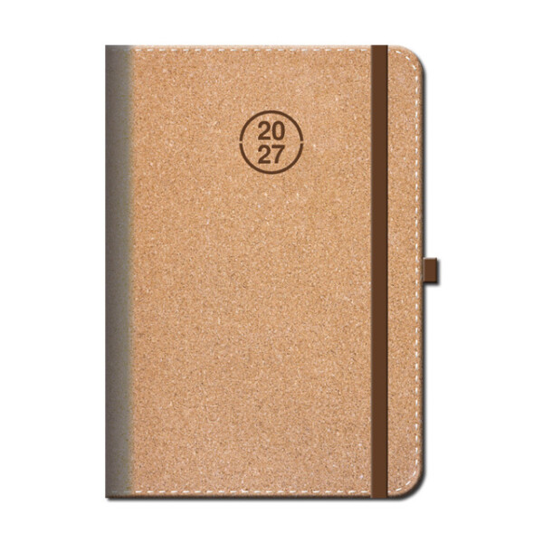 Weekly diary A5 CORK 2027
