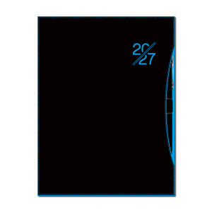 Daily diary A5 SMART blue 2027 - Reklamnepredmety