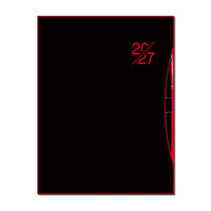 Weekly diary A5 SMART red 2027 - Reklamnepredmety