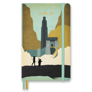 Moleskine Lord of the Rings 2026-27 18-month diary - hardcover, L, weekly - Reklamnepredmety