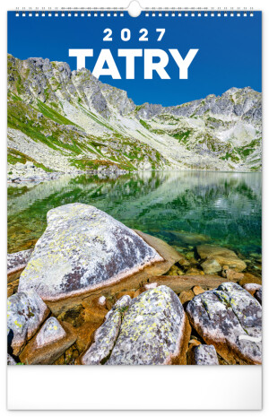 NOTIQUE Wall calendar Tatras 2027, 33 x 46 cm - Reklamnepredmety