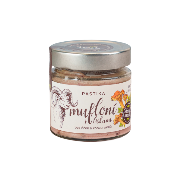 Mouflon pâté with chickens 150 g