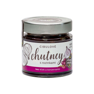 Onion chutney with raisins 180 g - Reklamnepredmety