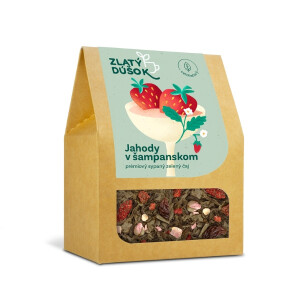 Loose tea Strawberries and pink champagne 60 g - Reklamnepredmety