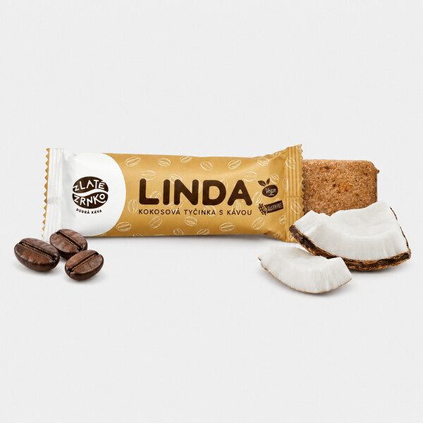 Linda coffee - coconut bar with coffee 40 g