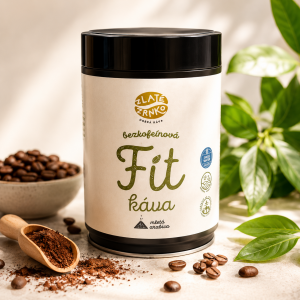 FitCoffee (100% decaffeinated Arabica) – ground in a can 250 g - Reklamnepredmety