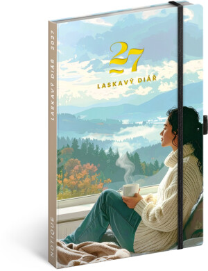 NOTIQUE Weekly Loving Diary CZ 2027, 13 x 21 cm - Reklamnepredmety