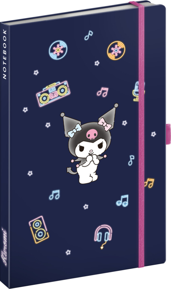 NOTIQUE Notes Kuromi, lined, 13 x 21 cm