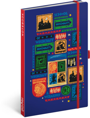 NOTIQUE Notebook Harry Potter - Hogwarts, lined, 13 x 21 cm - Reklamnepredmety