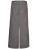 X962T Bistro Apron with Split and Front Pocket - X962T_Dark-Grey-(ca.-Pantone-431) - variant Ls 1000191631