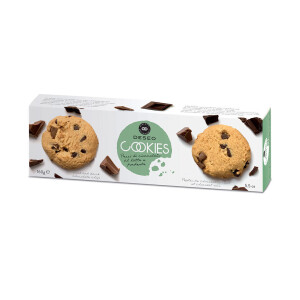 Butter cookies with dark and milk chocolate pieces 160 g - Reklamnepredmety