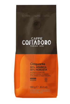 Ground coffee – Cinquanta 180 g - Reklamnepredmety