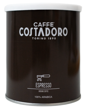 Ground espresso coffee in a can 250 g - Reklamnepredmety