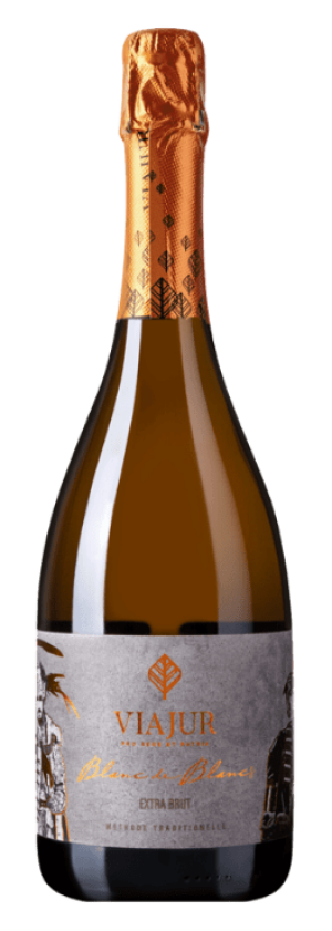 Sekt – VIAJUR, Blanc de blancs brut 2022 - Reklamnepredmety