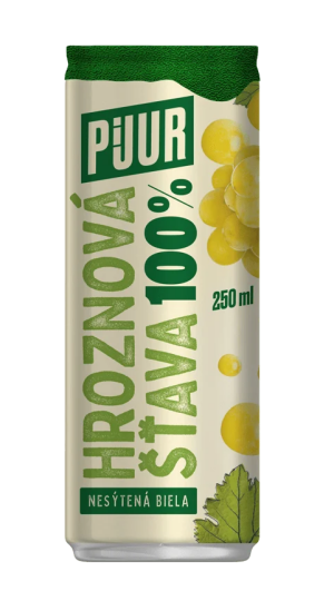 PiJur White Grape Juice 250 ml - Reklamnepredmety