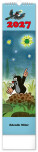 NOTIQUE Wall calendar Mole CZ/SK 2027, 12 x 48 cm