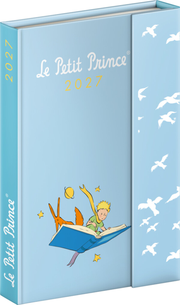 NOTIQUE Weekly Magnetic Diary The Little Prince 2027, 11 x 16 cm