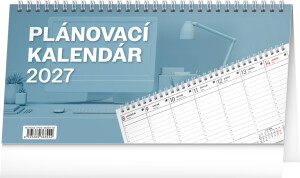 NOTIQUE Desk Calendar Planner 2027, 25 x 12.5 cm - Reklamnepredmety