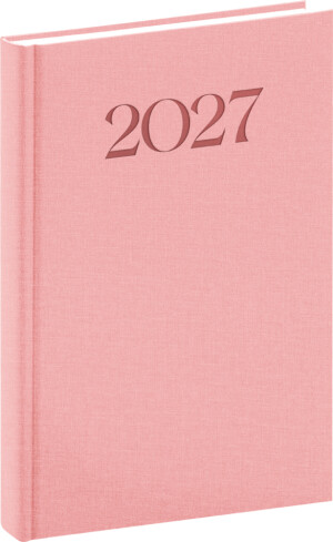 NOTIQUE Daily diary Biella 2027, 15 x 21 cm - Reklamnepredmety