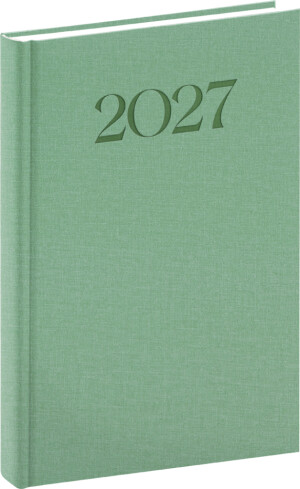 NOTIQUE Daily diary Biella 2027, 15 x 21 cm - Reklamnepredmety