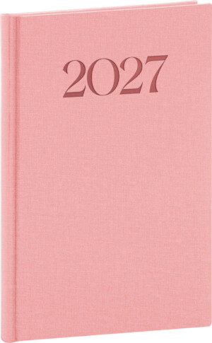 NOTIQUE Weekly diary Biella 2027, 15 x 21 cm - Reklamnepredmety