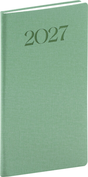 NOTIQUE Pocket diary Biella 2027, 9 x 15.5 cm - Reklamnepredmety