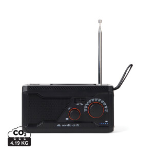 Nordic Drift Titan IPX4 multifunction radio 4000 mAh - Reklamnepredmety