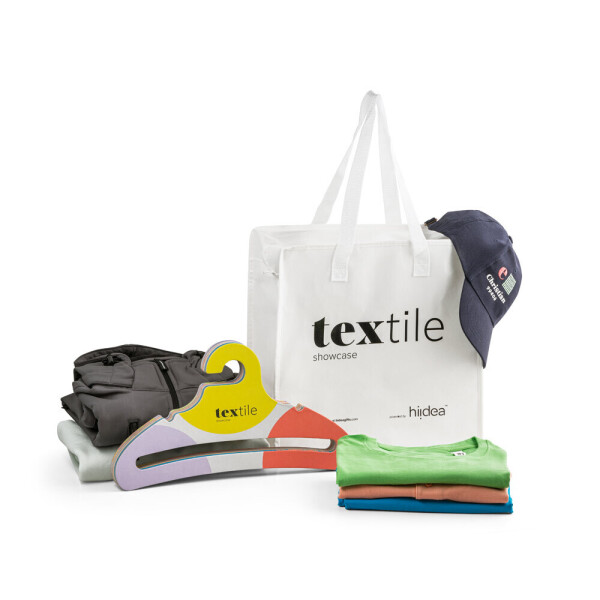 TEXTILE SHOWCASE. Textile sample book