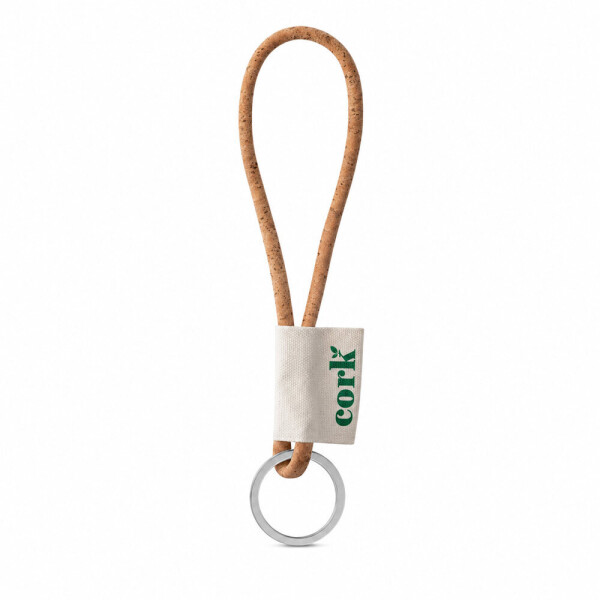 Printed sample Lanyard CORK Short (Ø 5 mm)