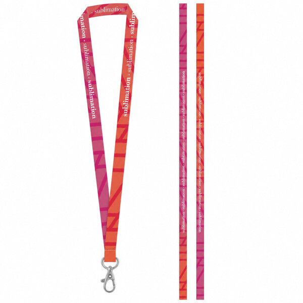 BRIGHTON S. Printed sample SET Lanyard SUBLIMATION Long II (20 mm) with 20 mm carabiner