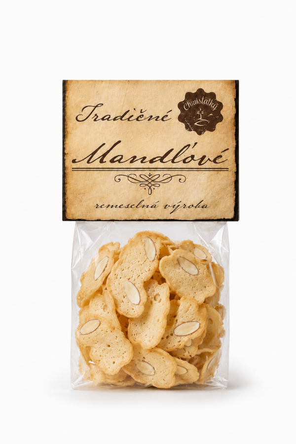 Chrústalky traditional almond, 50 g