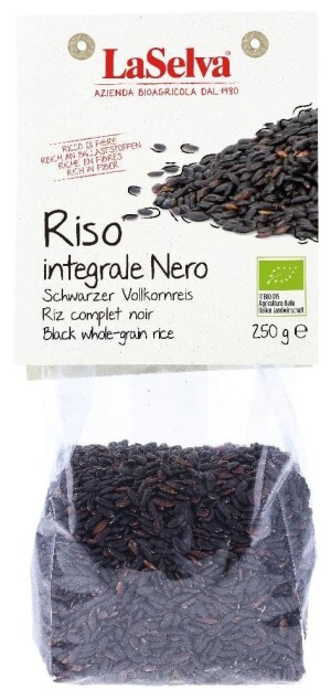 Black whole grain rice Organic 250 g - Reklamnepredmety