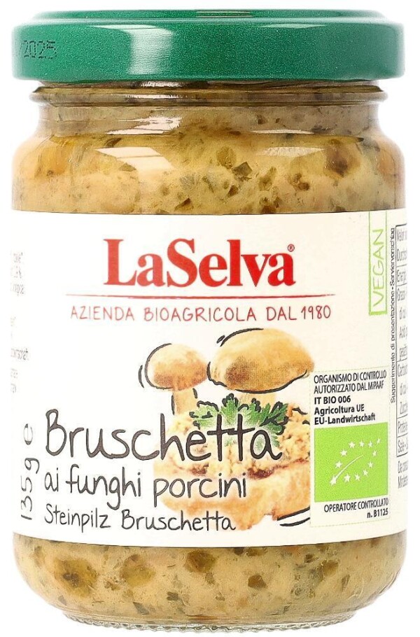 Mushroom bruschetta Organic 135 g