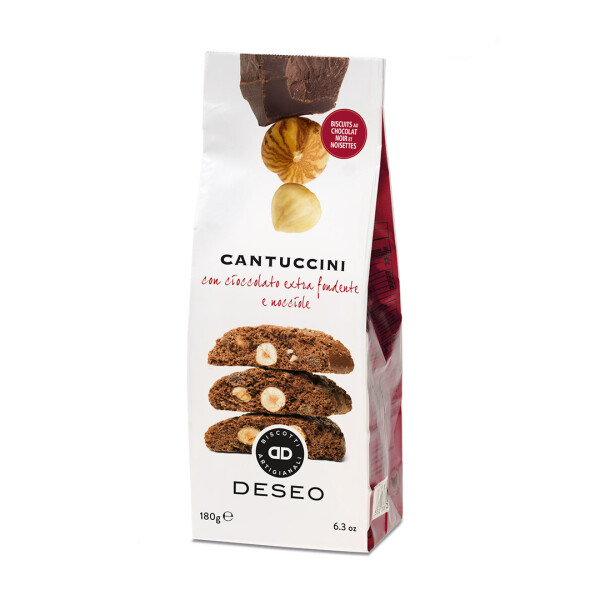 Extra chocolate Cantuccini with Tuscan hazelnuts IGP 180 g