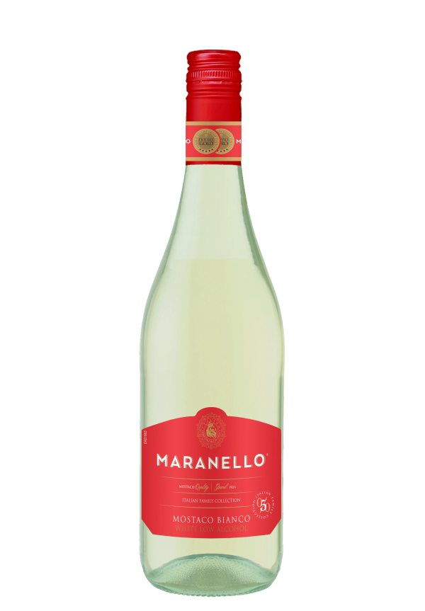 Low alcohol wine – Maranello Bianco Frizzante 5,5 %