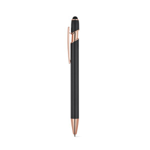 NEIL ROSE. Ballpoint pen made from recycled aluminium (100% rAL), with a matt finish and blue ink - Reklamnepredmety