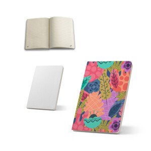 ANNE SUB A6. A6 notepad with a hardback cover, ideal for sublimation printing - Reklamnepredmety