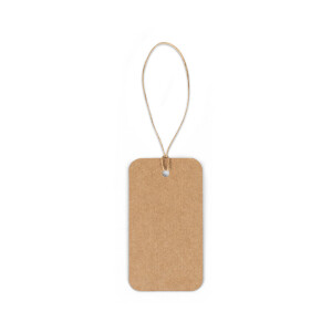 LABEL RECTANGULAR. Label made from 100% recycled paper (700 g/m²) in a rectangular shape - Reklamnepredmety