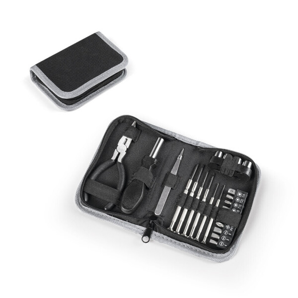 BESSEMER. 24-piece multi-tool set made of carbon steel