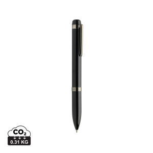 Swiss peak OSLO recycled stainless steel deluxe pen - Reklamnepredmety