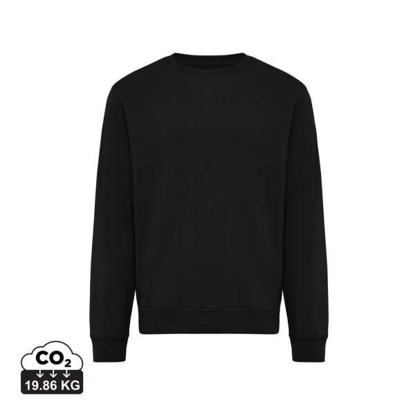 IQONIQ Toria Unisex mikina s okrúhl. výstrihom z rec. bavlny