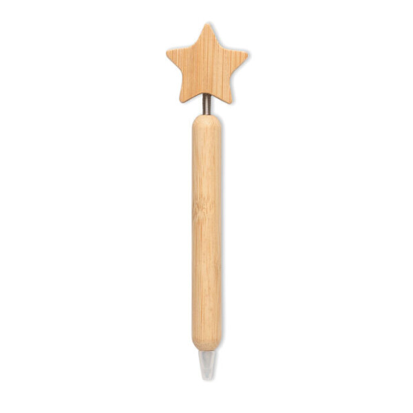 STARPEN Bamboo pen with star