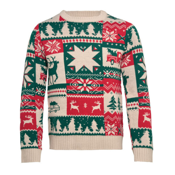 SHIMIS XL Christmas knitted sweater L-XL